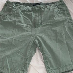 Point Zero green shorts